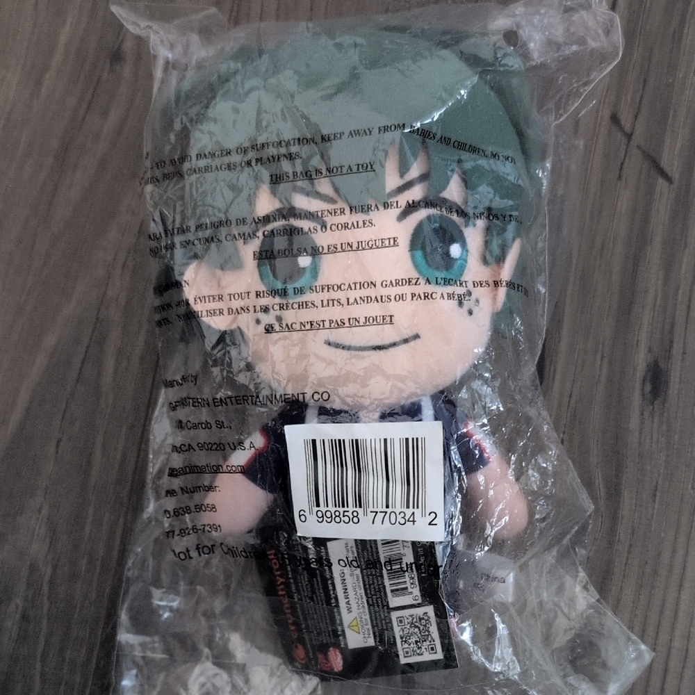 Crunchyroll Deku Plush